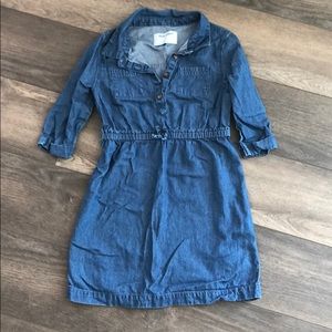 Girls denim dress